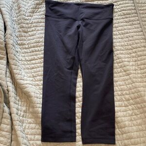 Lululemon Cropped Black Leggings